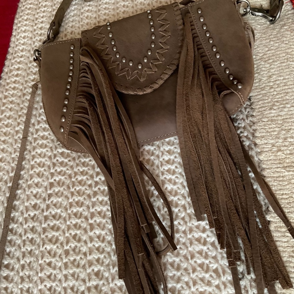 Montana West Fringe Purse
